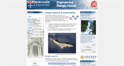 Desktop Screenshot of edc.ncl.ac.uk