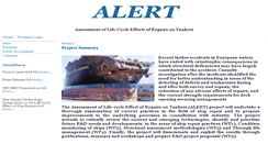 Desktop Screenshot of alert.ncl.ac.uk
