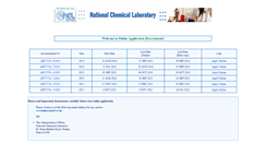 Desktop Screenshot of jobs.ncl.res.in