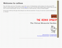 Tablet Screenshot of catless.ncl.ac.uk
