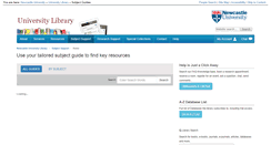 Desktop Screenshot of libguides.ncl.ac.uk