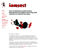 Tablet Screenshot of iamsect.ncl.ac.uk