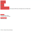 Tablet Screenshot of fineartforum.ncl.ac.uk